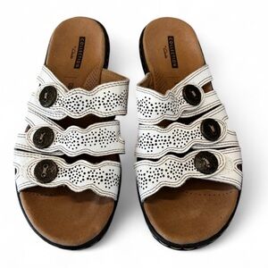 Clarks Leisa Grace Strappy Slide Sandals Size US 5